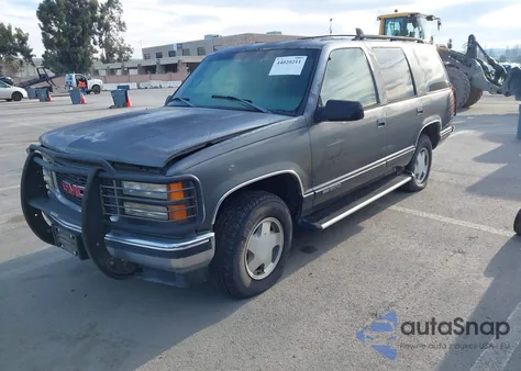1999 GMC Yukon Slt Cmi из США, поврежденный, VIN 1GKEK13R8XJ738234